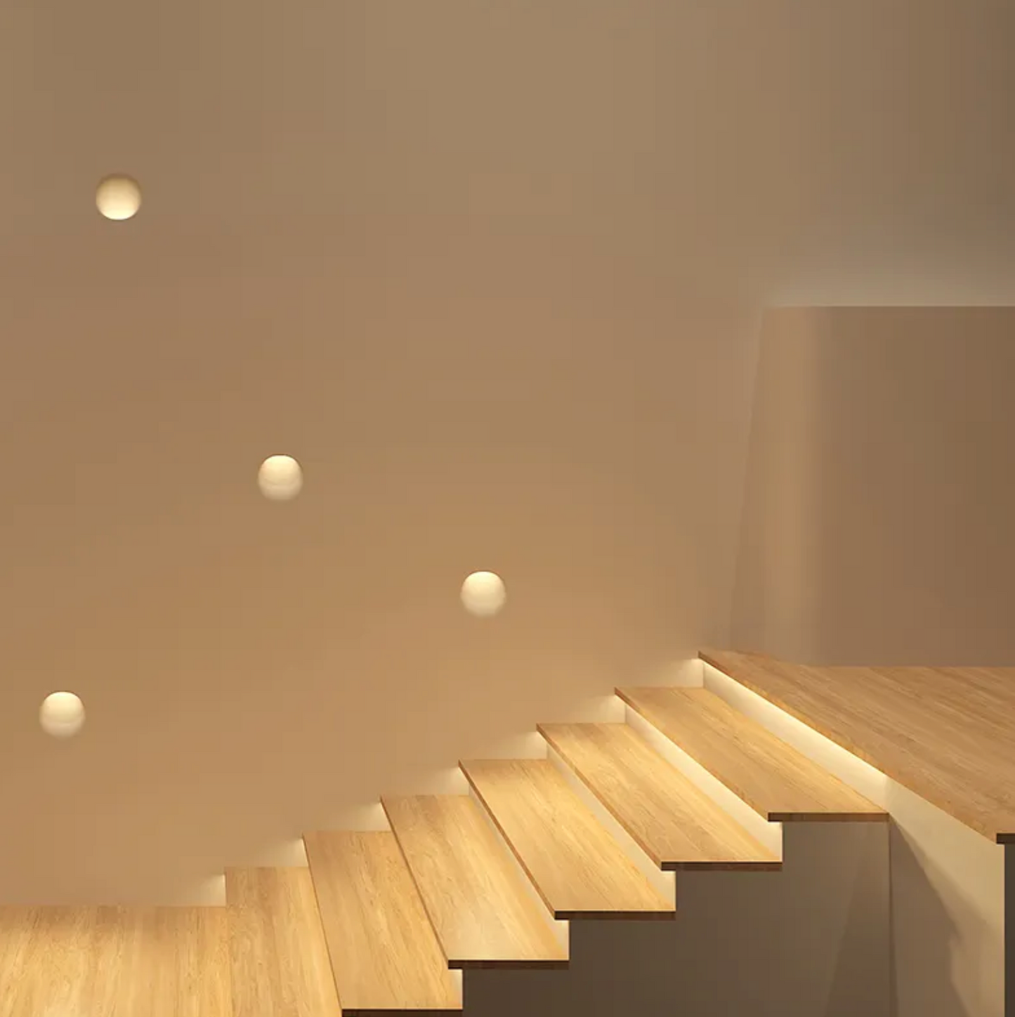 Fira Recessed Trimless Recessed Plaster Wall light