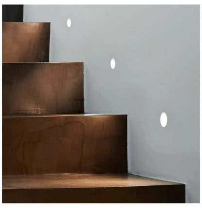 Fira Mini Recessed Trimless Plaster Wall light
