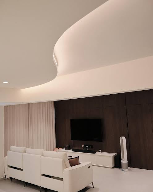 Flexible recessed led profile