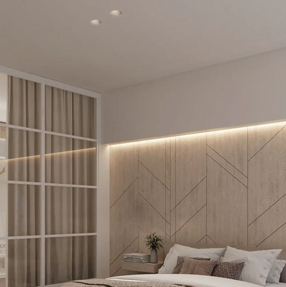 Aristea Double Trimless Recessed Plaster downlight