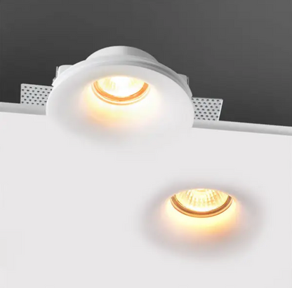 Aris Single Trimless Recessed  Plaster downlight