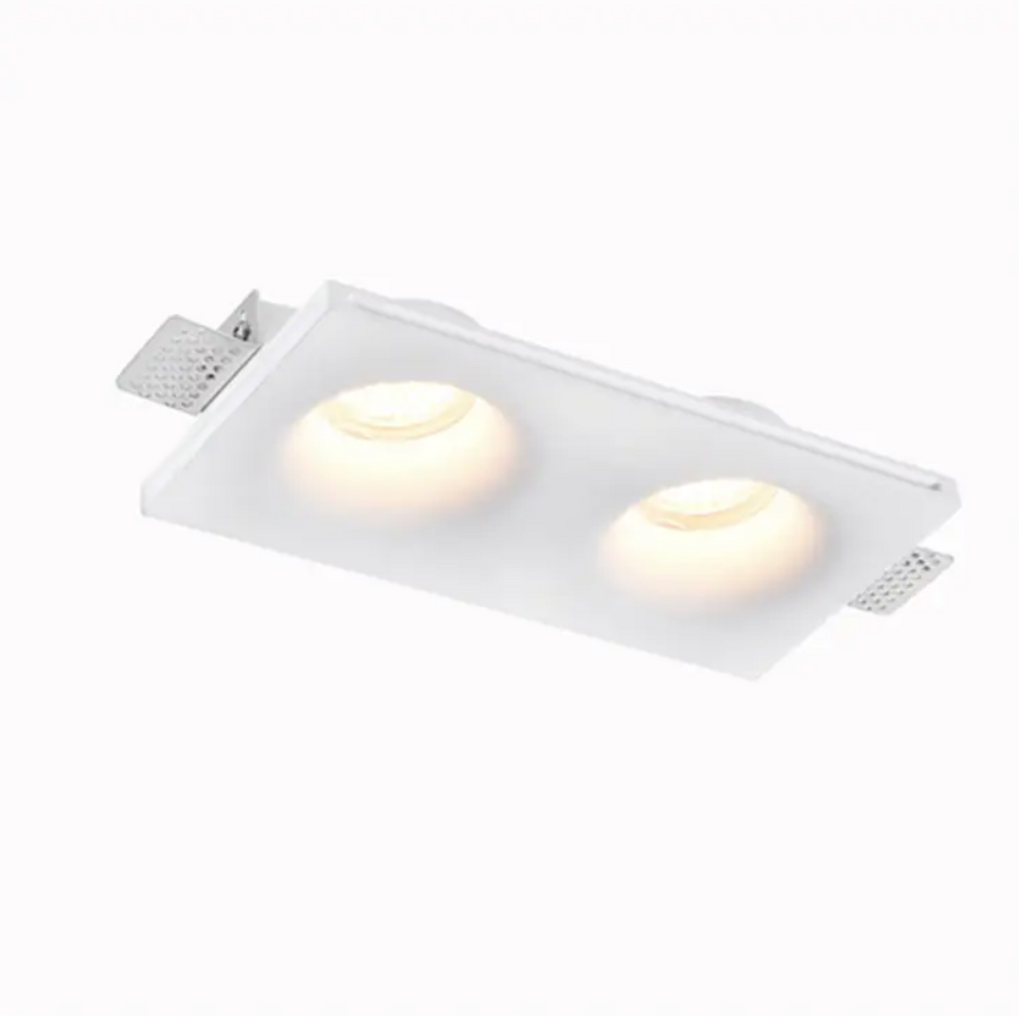 Aristea Double Trimless Recessed Plaster downlight